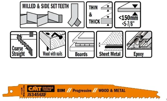 Bajonettklinge 200mm BIM Prog